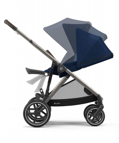 Cybex Gazelle S kolica za bebe crni ram - Navy Blue