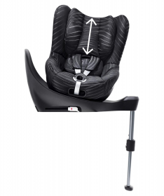 GB Platinum Vaya auto sedište za bebe i-Size od 0 do 18 kg Luxe Black