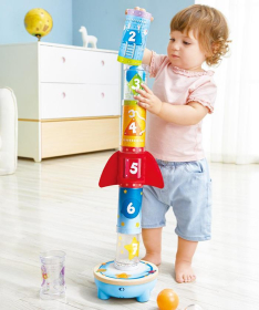 Hape raketa za decu sa izduvavanjem loptice - 22003024