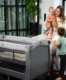 Hauck prenosivi krevetac za bebe Sleep N Play Center - Nordic Grey