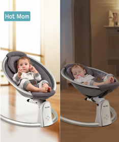 Hot Mom Ljuljaška za bebe sa adapterom za struju BB200 - Beige