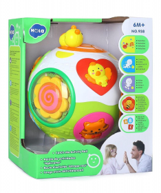 Huile toys muzička igračka za bebe Zanimljiva lopta