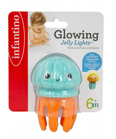 Infantino svetleća igračka za kupanje beba Meduza - 115162