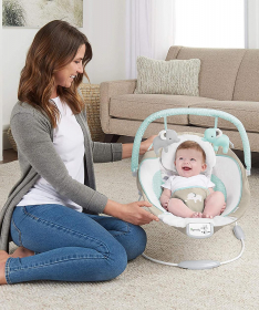 Ingenuity Ležaljka za bebe Cradling Bouncer Whitaker Sku12325_1