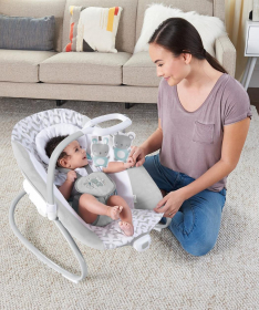 Ingenuity ljuljaška za bebe SimpleComfort Cradling Swing&Rocker Raylan Sku11791