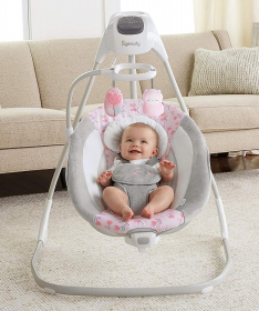 Ingenuity ljuljaška za bebe SimpleComfort Cradling Swing - Everston sku11624