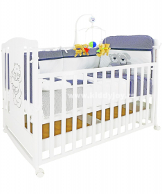 Kiddy JOY Lux krevetac za bebe sa fiokom