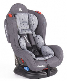 Kikka Boo Hood Auto Sedište za bebe od 0 do 25 kg Grey