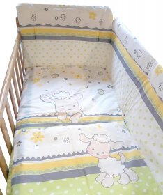 Textil komplet posteljine za bebe Čarolija 140x70 cm