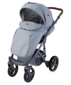 Lorelli Bertoni Kolica za bebe 2 u 1 Rimini Grey - Siva