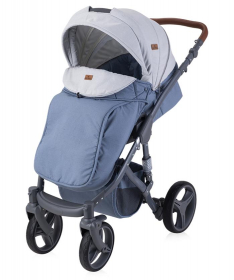Lorelli Bertoni Kolica za bebe 2 u 1 Rimini Light Grey