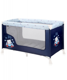 Lorelli Bertoni San Remo Prenosivi Krevetac za Bebe 1 Nivo - Blue Bear