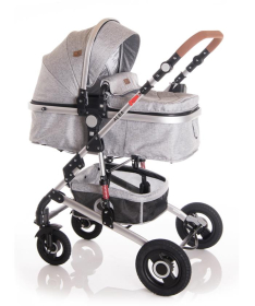 Lorelli Bertoni kolica za bebe Alba 3 u 1 - Light Grey