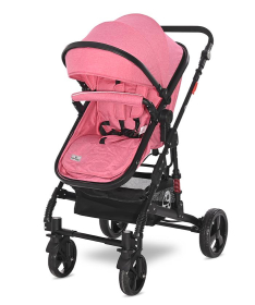 Lorelli Bertoni kolica za bebe Alba 3 u 1 - Candy Pink
