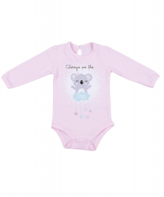 My Baby bodić za bebe Koala svetlo Roza Veličina 62