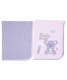 My Baby pamučni prekrivač za bebe Koala 2 komada - 12000046
