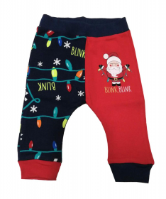 My Baby pantalonice za bebe Novogodišnja Crvena Vel. 56,62 - 232095
