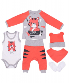 My baby komplet odeće za bebe Tigar Veličina 56-62