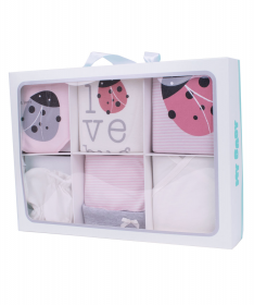My baby komplet za devojčice 6u1 Bubamara 0-6 meseci