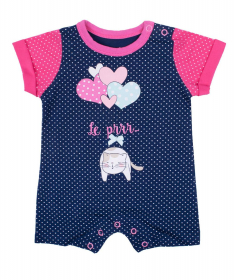 My baby zeka za devojčice Kitten Navy Blue Veličina 56-62