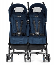 Peg Perego Kolica za blizance Mini Classico Geo Navy