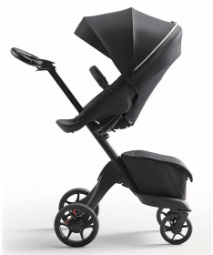 Stokke Xplory X kolica sa Izi Go Modular X1 auto sedištem za bebe 2 u 1 - Rich Black