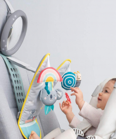 Taf toys igračka sa ogledalom za bebe za auto sedište Koala - 114035