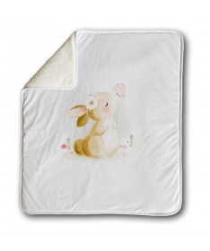 Textil pokrivač za bebe Piccolino roze Zeka