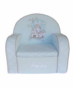 Tri Drugara u Parizu Foteljica za bebe - Plava