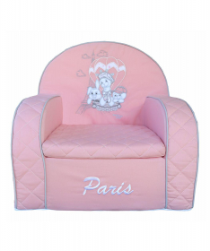Tri Drugara u Parizu Foteljica za bebe - Roze