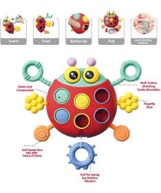 Aktiviti bubamara igračka za decu na povlačenje - 1039468