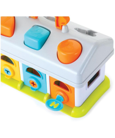 B kids Infantino edukativna igračka za bebe Garaža sorter 22115194