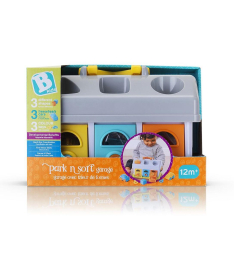 B kids Infantino edukativna igračka za bebe Garaža sorter 22115194