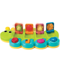 B kids Infantino edukativna igračka za bebe Light n Sound pop up buddy 22115148