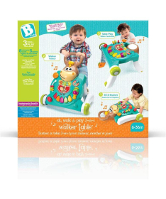 B kids Infantino guralica za bebe 3 u 1 Magarence Green 22115155