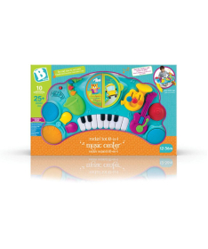 B kids Infantino muzička igračka za bebe Rockin music center 10 u 1 22115161