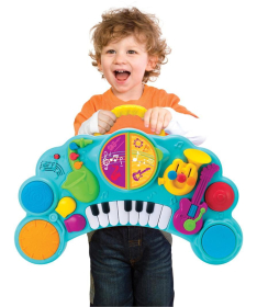 B kids Infantino muzička igračka za bebe Rockin music center 10 u 1 22115161