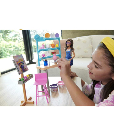 Barbie Art studio lutka za devojčicu - 37325