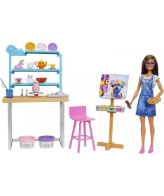 Barbie Art studio lutka za devojčicu - 37325
