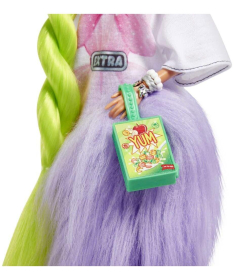 Barbie EXTRA Neon lutka za devojčicu - 35938