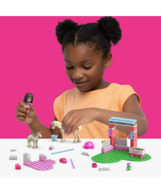 Barbie kocke škola jahanja igračka za devojčicu 72 elemenata - A070973