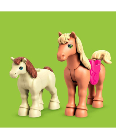 Barbie kocke škola jahanja igračka za devojčicu 72 elemenata - A070973