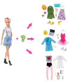 Barbie lutka + modno iznenadjenje - 30804