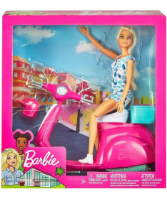 Barbie lutka za devojčice sa skuterom - A070970