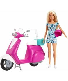 Barbie lutka za devojčice sa skuterom - A070970