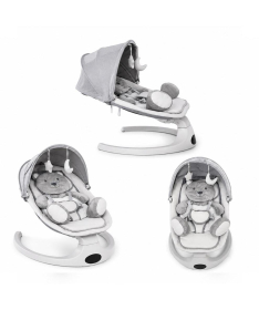 BBO Bella Plus električna ljuljaška za bebe White Bear PD-B04D