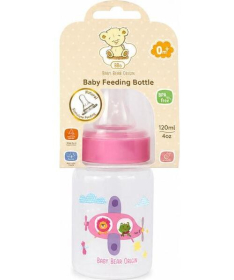 BBO Classic plastična flašica za bebe 120ml Pink 44673P