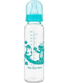 BBO Classic staklena flašica za bebe 240ml Green 44674GG