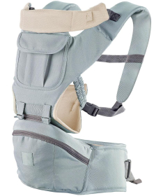 BBO Gobaby kengur nosiljka za bebe Silver Grey do 15 kg
