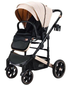 BBO kolica za bebe 2 u 1 sa auto sedištem do 22 kg Megamove Latte